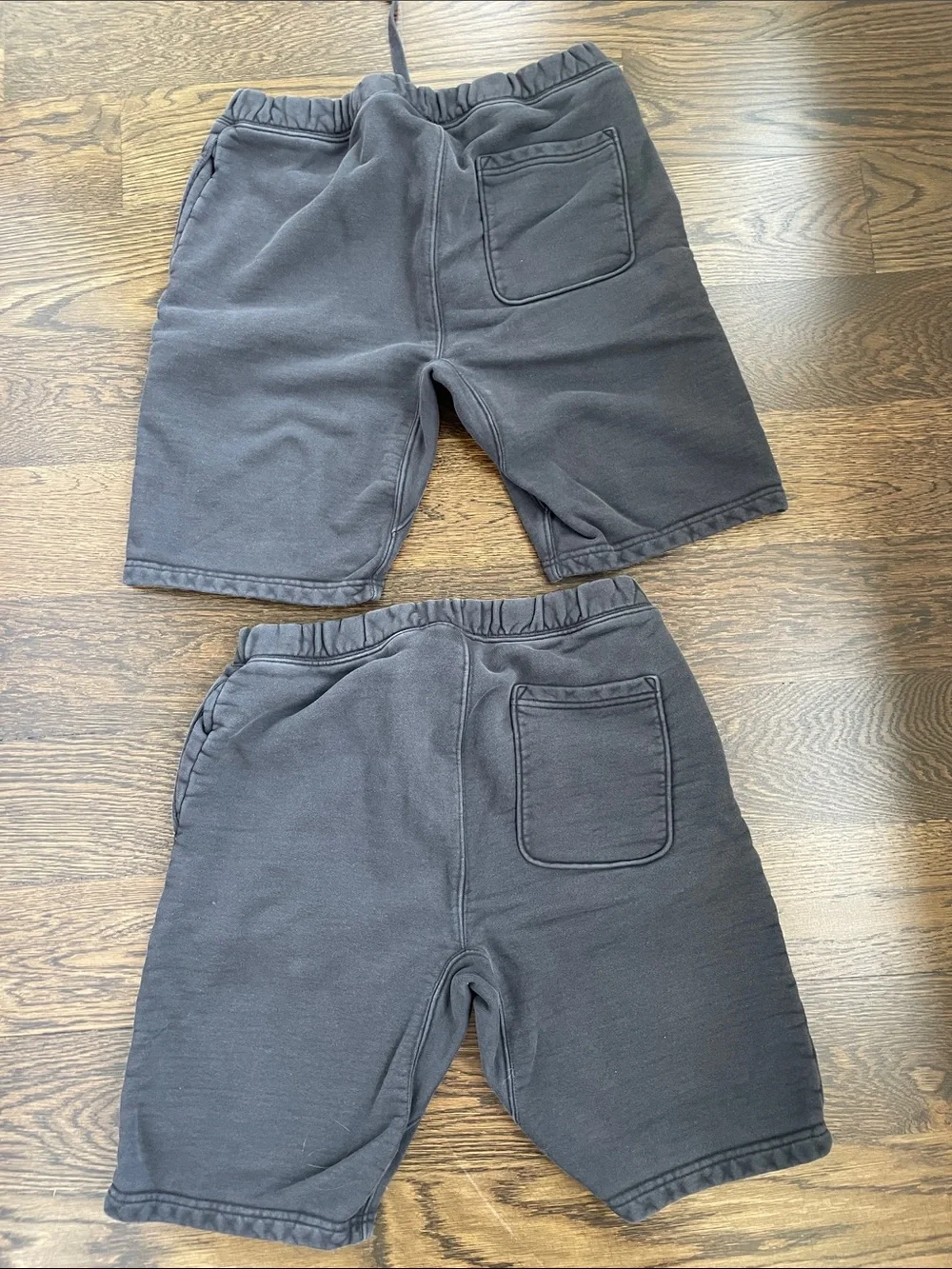 2 pair H&M heavyweight French terry shorts size medium *please read*